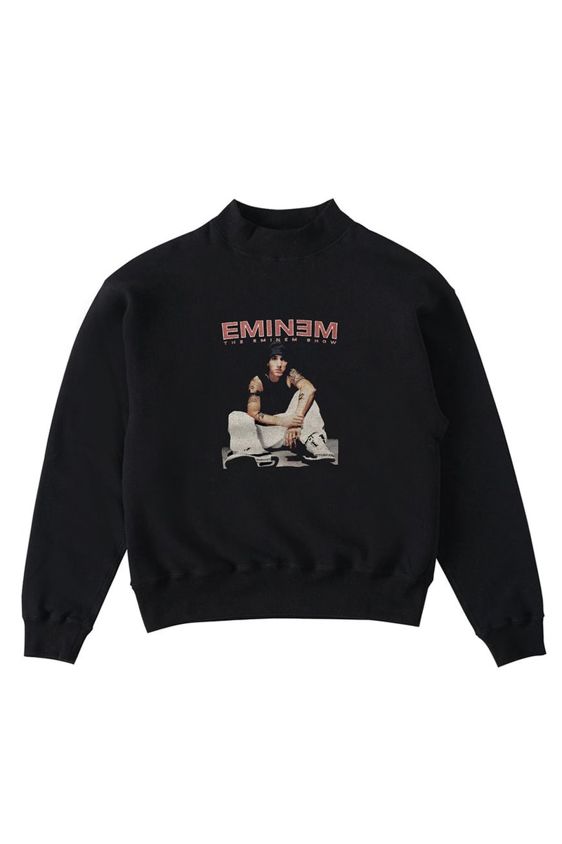 BY-WEAR ESSENTIALS "Eminem" Vintage Collection japan remake reissue graphic tee shirt hoodie sweater slim shady marshall mathers lp revival cover album art