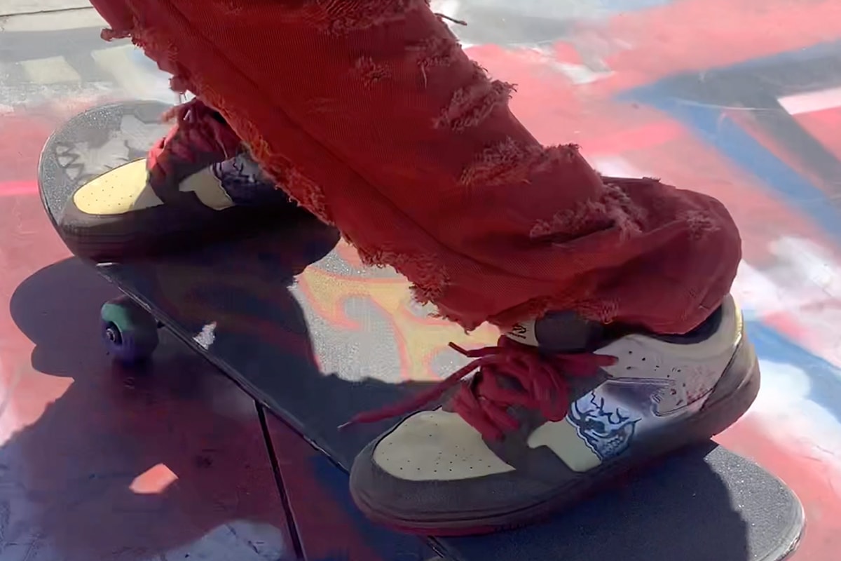 erik arteaga skates-Warren Lotas reaper dunk skate clip Sneaker sports burberry.erry Bam Margiela TeenagePunx skateboarting 