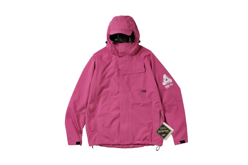 palace skateboards spring drop 5 release information outerwear peak hoods 2021 gore tex streetwear when does it drop