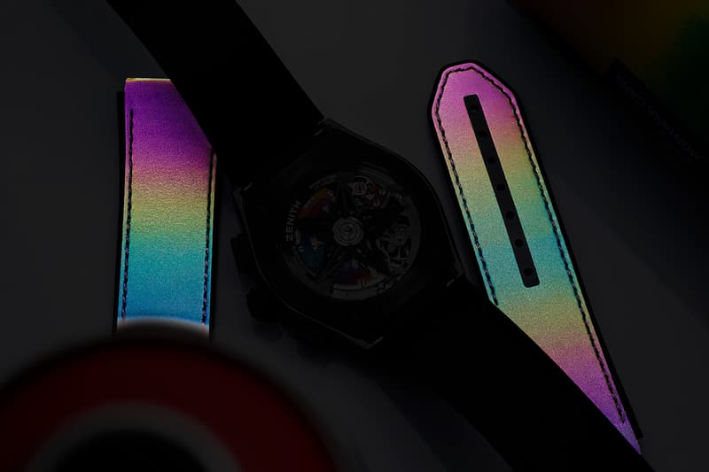 Felipe Pantone Zenith DEFY 21 watch watches art exclusive limited swiss horology timepiece artist contemporary art sculpture optical illusion innovation spanish 