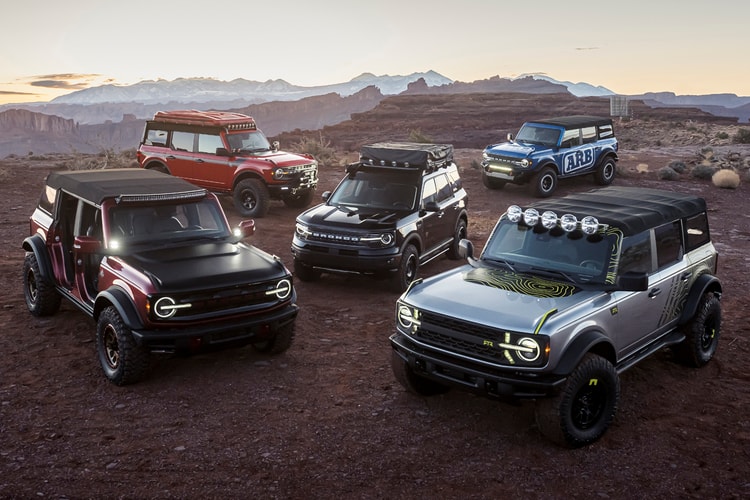 Ford Partners With Aftermarket Tuners for Series of Rugged Bronco 4x4s