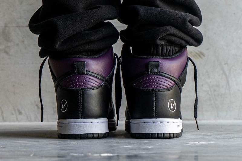 fragment design hiroshi fujiwara nike sportswear dunk high beijing black purple wine DJ0382 600 official release date info photos price store list buying guide