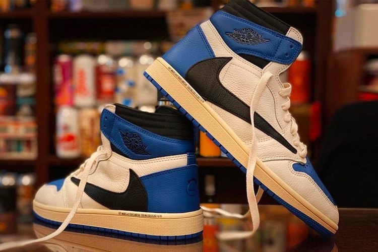 Your Best Look Yet at fragment design and Travis Scott's Air Jordan 1 "Cactus Jack Royal"