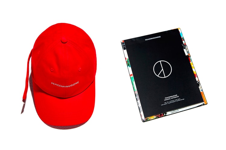 PEACEMINUSONE Introduces Stationery and New Cap Style