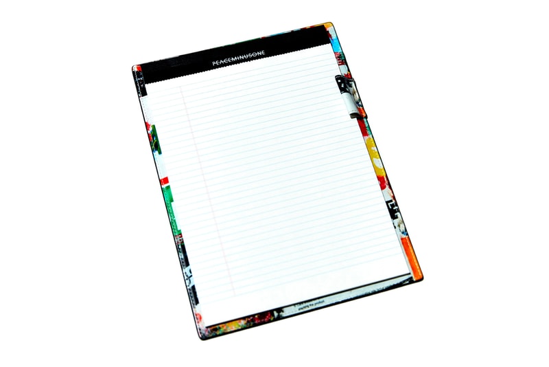 G-Dragon PEACEMINUSONE 2021 Stationery Cap Release Info Notepad Tape