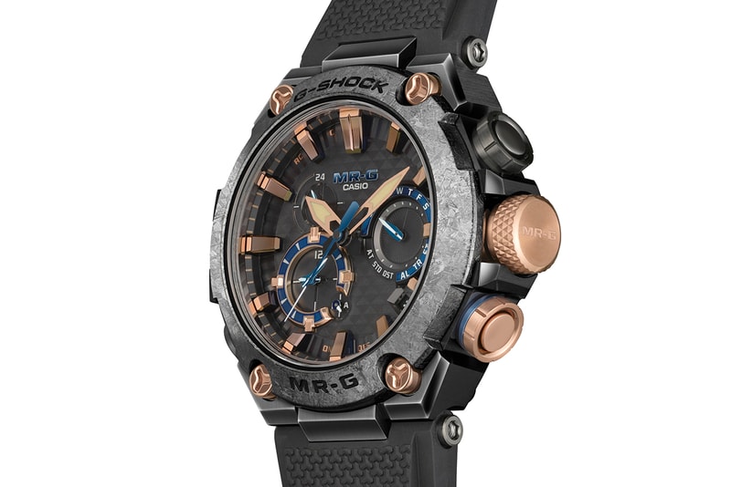Pair of Samurai Inspired Titanium Watches Join Premium GSHOCK MRG Collection
