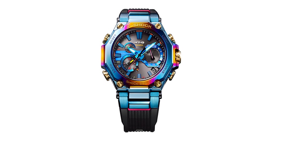 Gshock Mtg B00ph Blue Pheonix Hypebeast Gshock Mtg B00ph Blue Pheonix Hypebeast