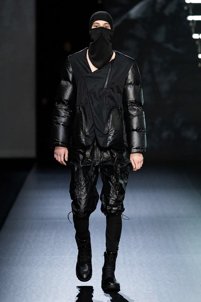 GALL Fall/Winter 2021 Collection Runway Show justin fw21 techwear justin lookbooks menswear