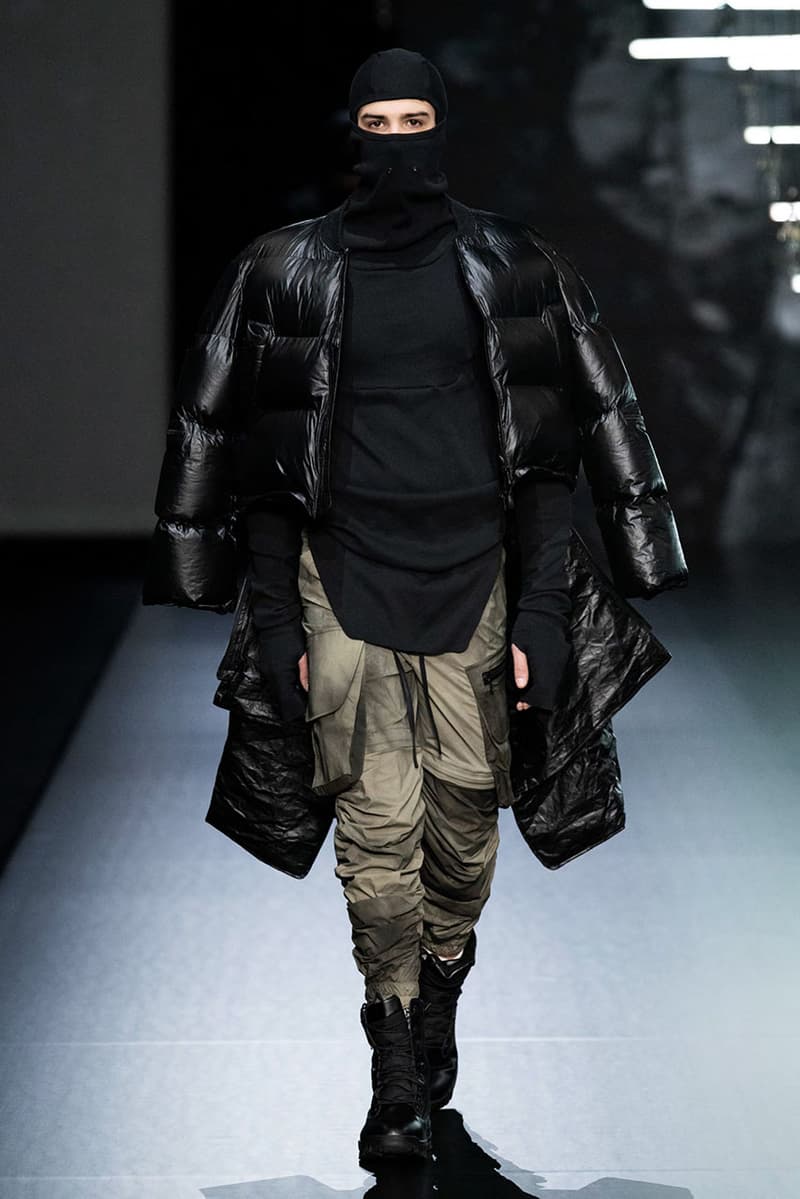 GALL Fall/Winter 2021 Collection Runway Show justin fw21 techwear justin lookbooks menswear