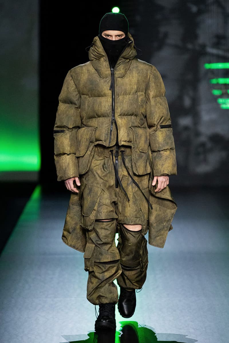 GALL Fall/Winter 2021 Collection Runway Show justin fw21 techwear justin lookbooks menswear