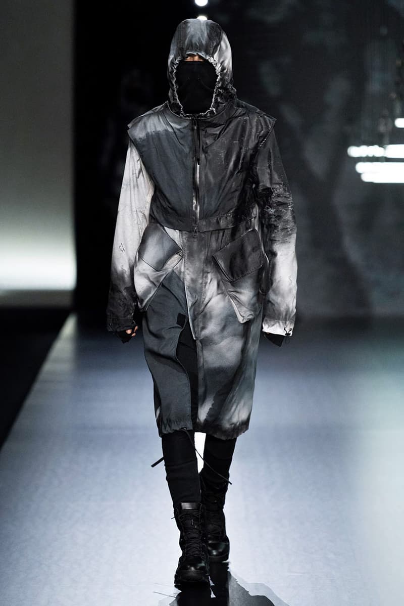 GALL Fall/Winter 2021 Collection Runway Show justin fw21 techwear justin lookbooks menswear