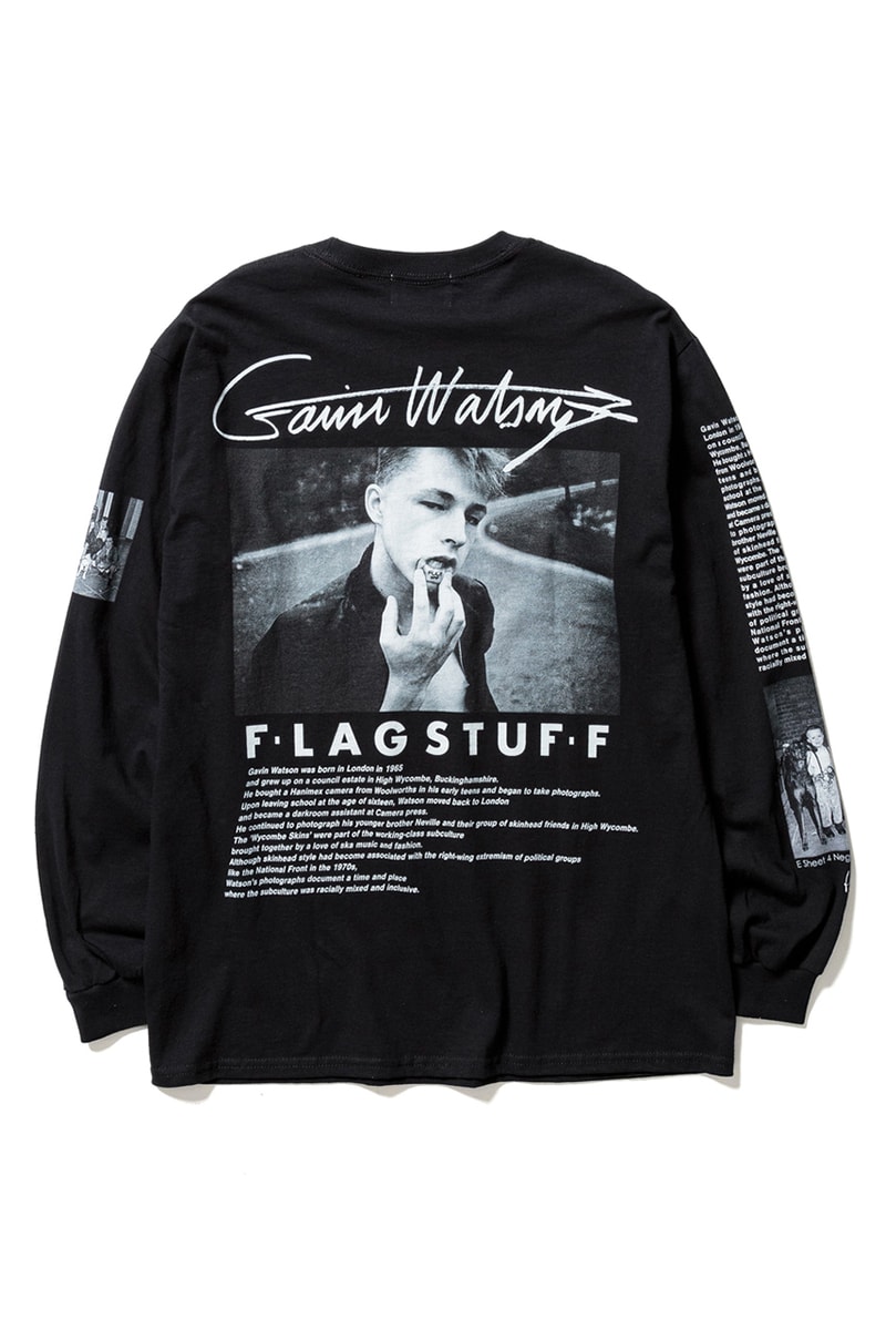 Gavin Watson x F-LAGSTUF-F Collaboration SS21  spring summer 2021 collection photographer japan 