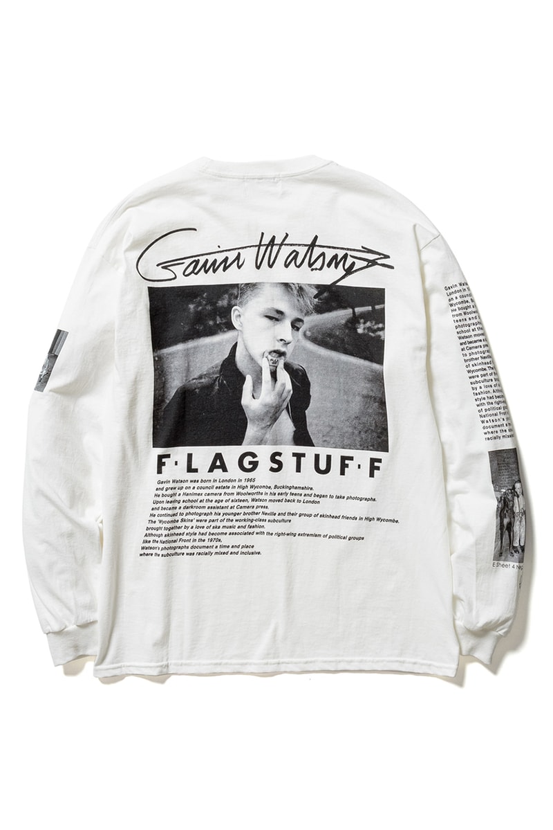 Gavin Watson x F-LAGSTUF-F Collaboration SS21  spring summer 2021 collection photographer japan 