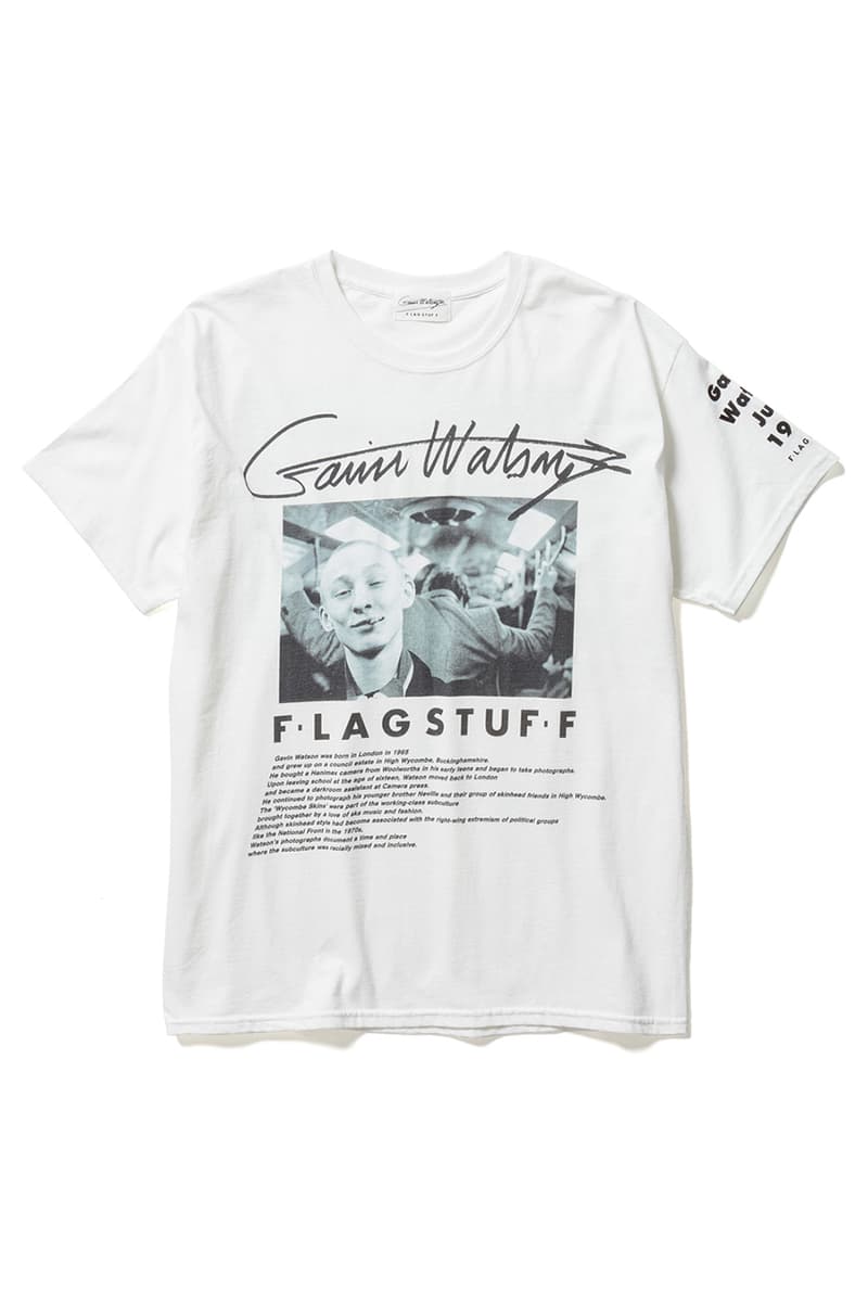 Gavin Watson x F-LAGSTUF-F Collaboration SS21  spring summer 2021 collection photographer japan 