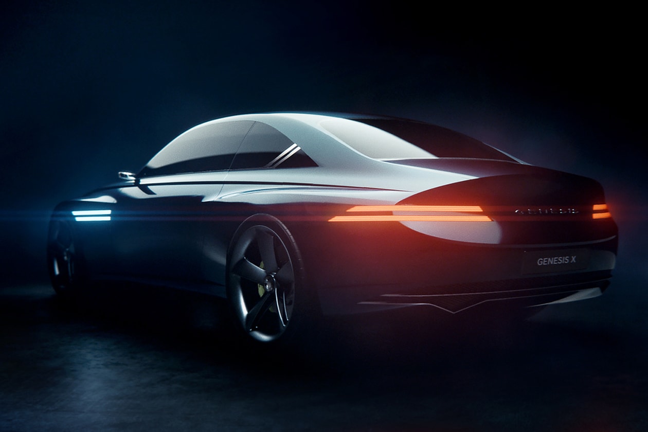 Genesis concept car automotive luxury vehicle korean korea design athletic elegance 