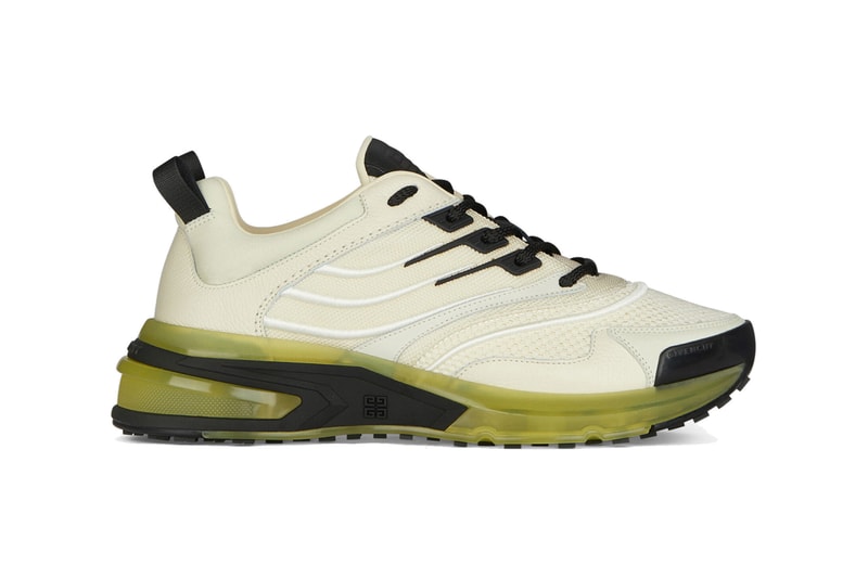 givenchy giv 1 sneaker matthew m williams designed cream yellow black green croc