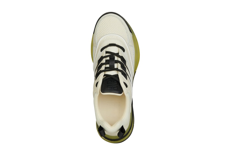 givenchy giv 1 sneaker matthew m williams designed cream yellow black green croc