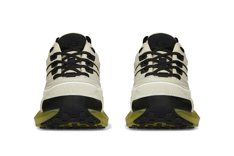 givenchy giv 1 sneaker matthew m williams designed cream yellow black green croc
