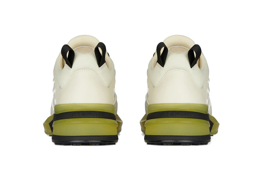 givenchy giv 1 sneaker matthew m williams designed cream yellow black green croc