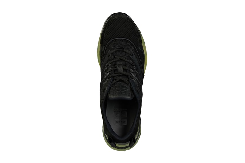 givenchy giv 1 sneaker matthew m williams designed cream yellow black green croc
