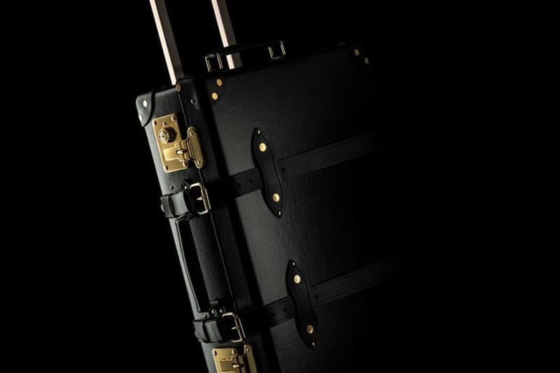 Globe-Trotter's Black & Gold Collection Is Your Sleek Travel Option