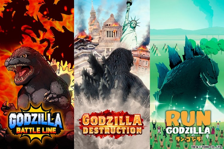 TOHO Celebrates 'Godzilla' With Three New Mobile Games for iOS and Android