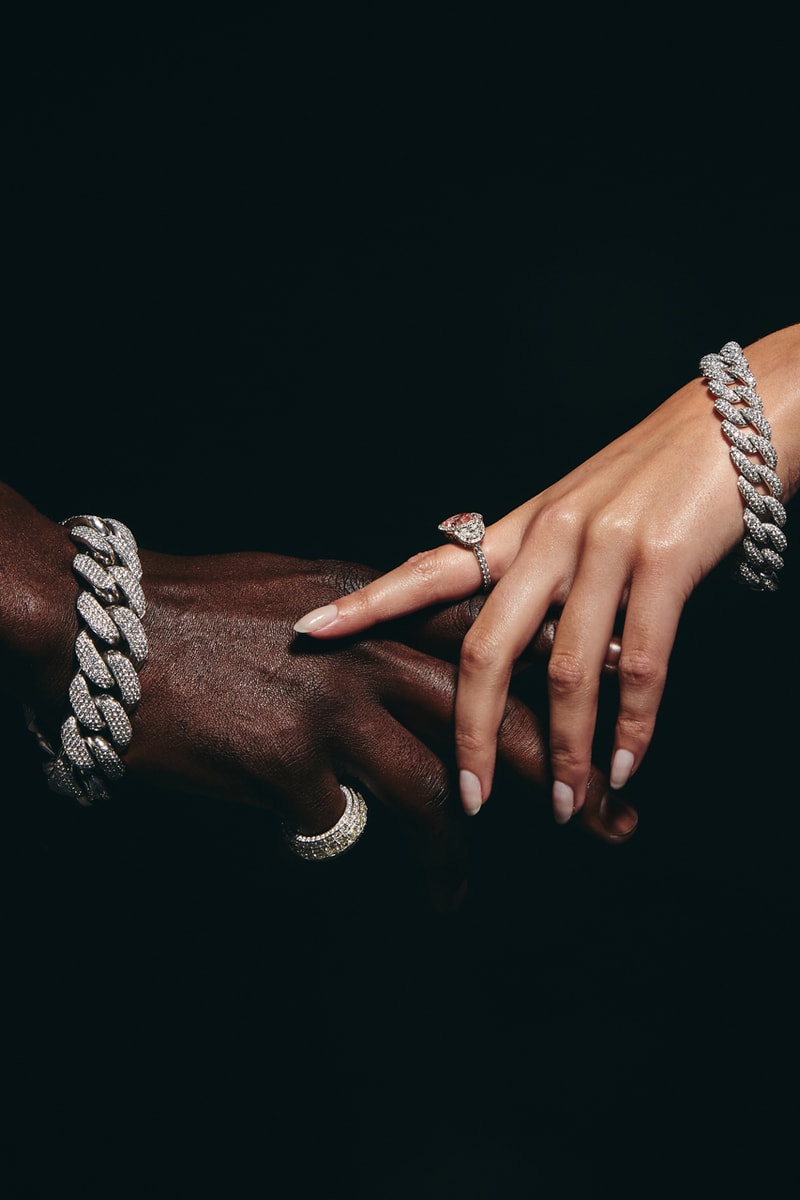 greg yuna spring 2021 diamond jewelry lookbook fabolous chains necklaces bracelets rings earrings 
