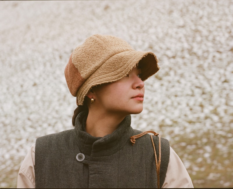 HAAT-ery Fall/Winter 2021 Collection Lookbook london uk fw21 hat headwear collection brand ethical sustainable xenia telunts campaign