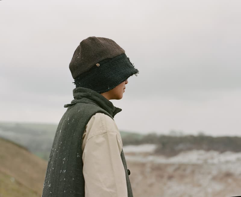 HAAT-ery Fall/Winter 2021 Collection Lookbook london uk fw21 hat headwear collection brand ethical sustainable xenia telunts campaign