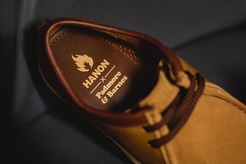 hanon padmore and barnes p204 wallabee tan release date info store list buying guide photos price 60 pairs collaboration