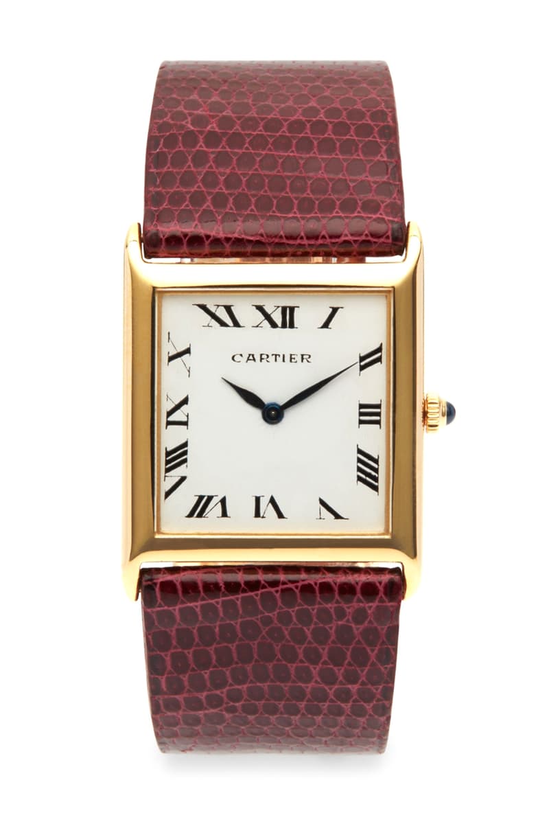 Harry Fane Obsidian Dover Street Market London Vintage Cartier Watches Collectable Timepieces Tank Diamond Automatique Piaget Lady's Baignoire Watch Wristwatch Blue Enamel And Gold Bracelet Classic Expensive DSM DSML