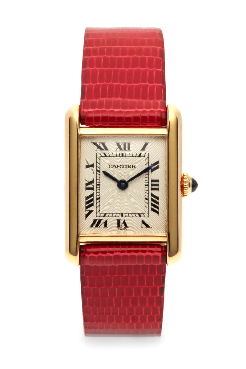 Harry Fane Obsidian Dover Street Market London Vintage Cartier Watches Collectable Timepieces Tank Diamond Automatique Piaget Lady's Baignoire Watch Wristwatch Blue Enamel And Gold Bracelet Classic Expensive DSM DSML