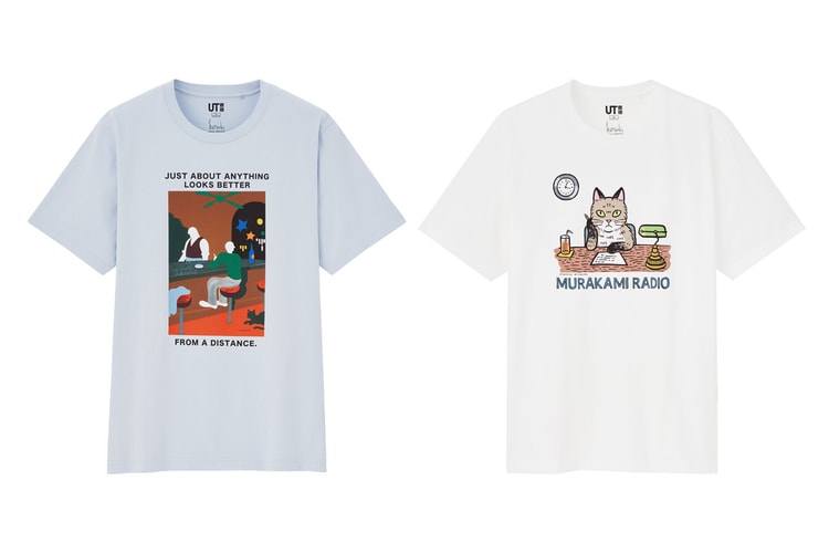 UNIQLO UT's Charming Illustrations Celebrate Haruki Murakami's Novels and Radio Show