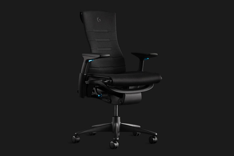 logitech g herman miller gaming chair peripheral accessories embody posture spine seating ergonomics 