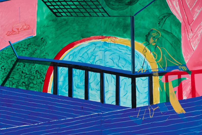 Hockney and de Kooning Paintings Sotheby’s Auction Los Angeles Collection Rita Pynoos