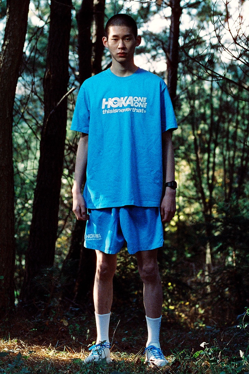 hoka one one thisisneverthat speedgoat 4 t shirt jacket socks shorts hats release date info store list buying guide photos price
