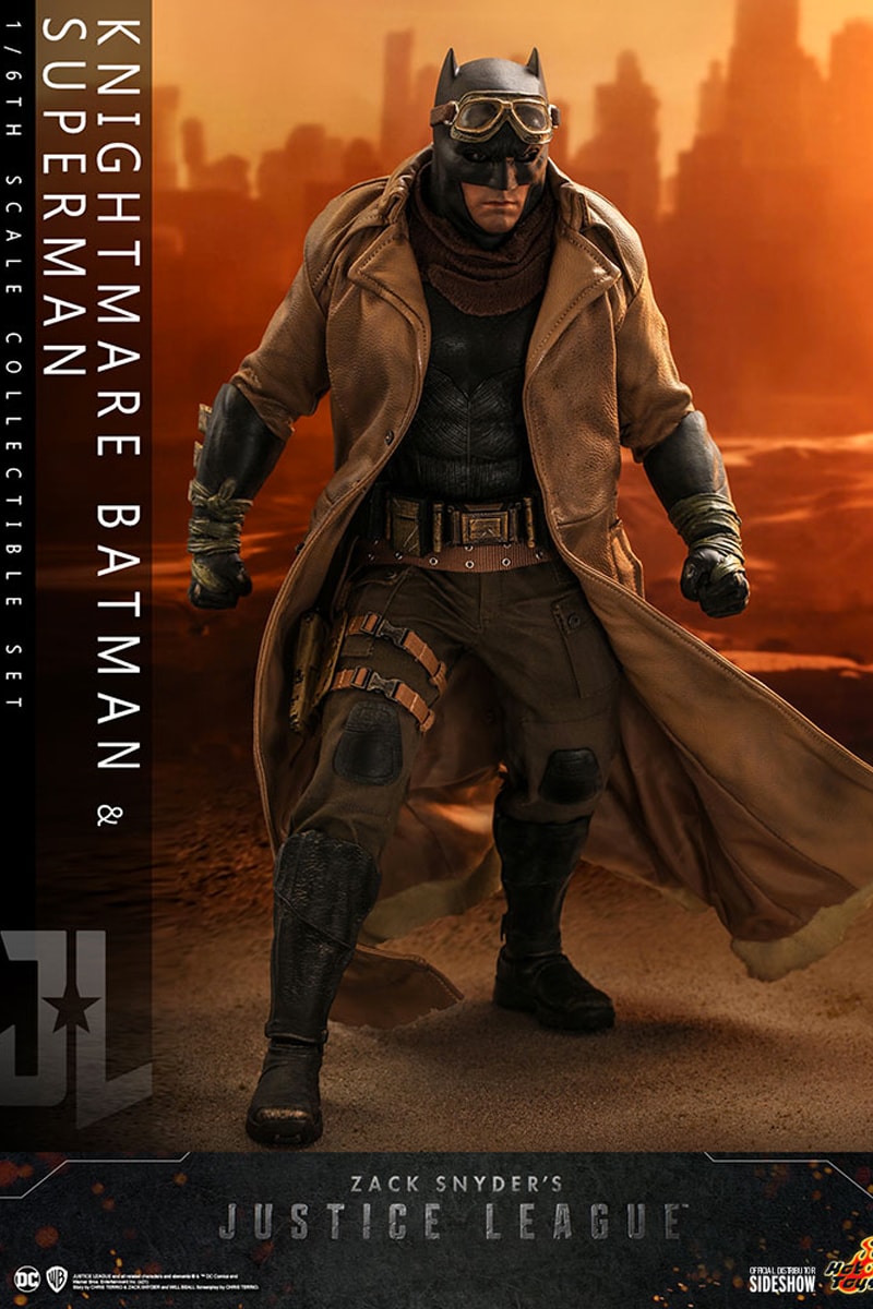 hot toys justice league the snyder cut dc comics knightmare batman superman 1 6th scale figures collectibles 