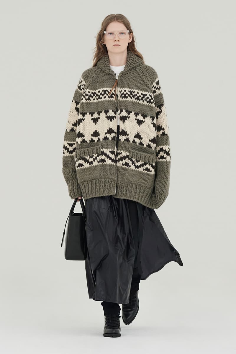 HYKE Fall/Winter 2021 Collection Lookbook runway show fw21 japan brand the north face adidas womenswear