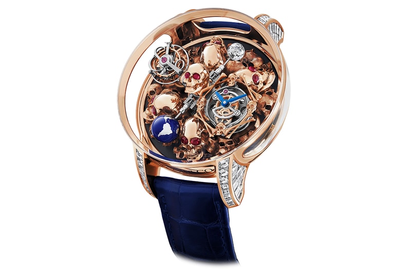 Jacob And Co Astronomia Skulls Uses Solid Gold Skulls to Remind You You Will Die