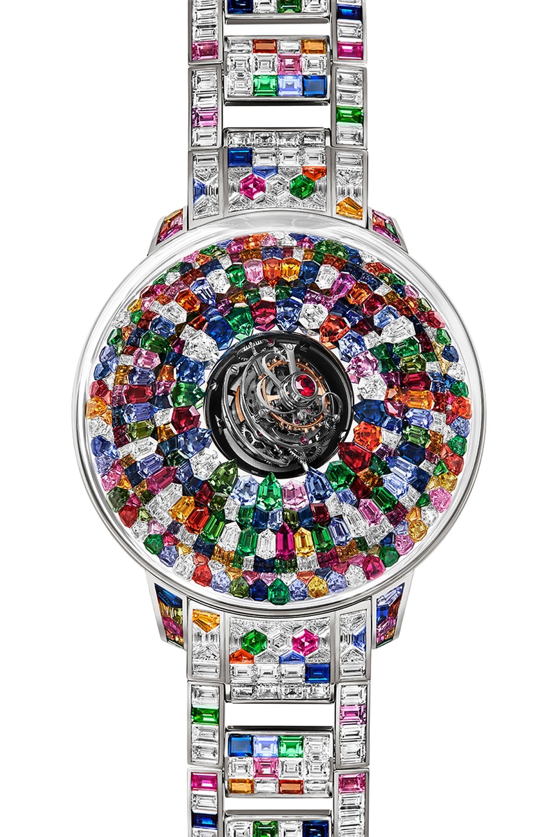 The Mystery Tourbillon Arlequino Offers Twin Triple Axis Tourbillons and 84 Carats of Precious Stones 