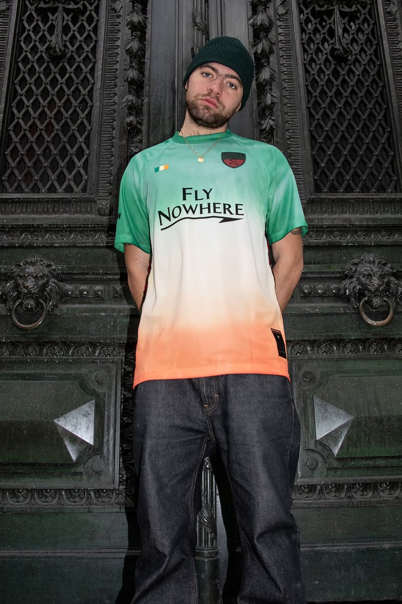 Nowhere FC x Jameson St Patrick's Day Collab football scarf kit release information