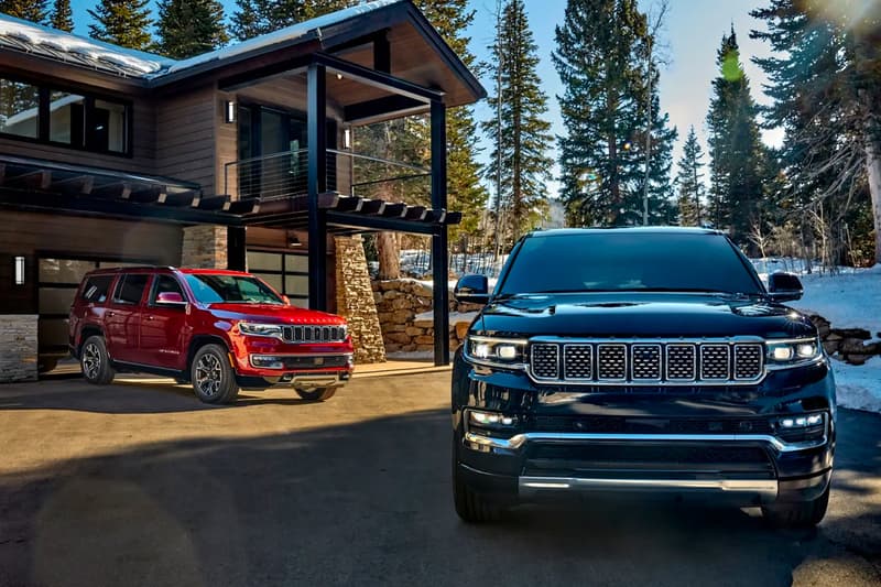 Jeep Reveals First New Grand Wagoneer in 30 Years 2022 Grand Wagoneer 2022 Wagoneer Jeep Wrangler Stellantis Cherokee L SUV