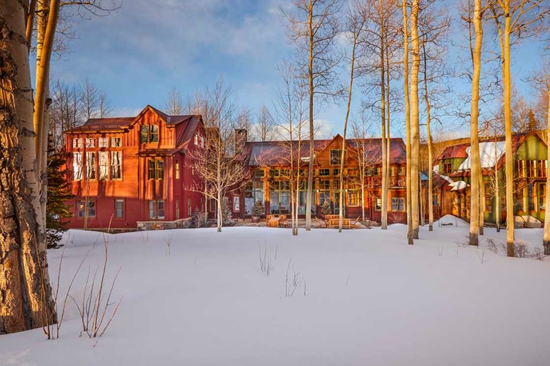Jerry Seinfeld Colorado Telluride ski house listing comedian celebrity homes ski resort winter housing home Lipkin-Warner architecture 