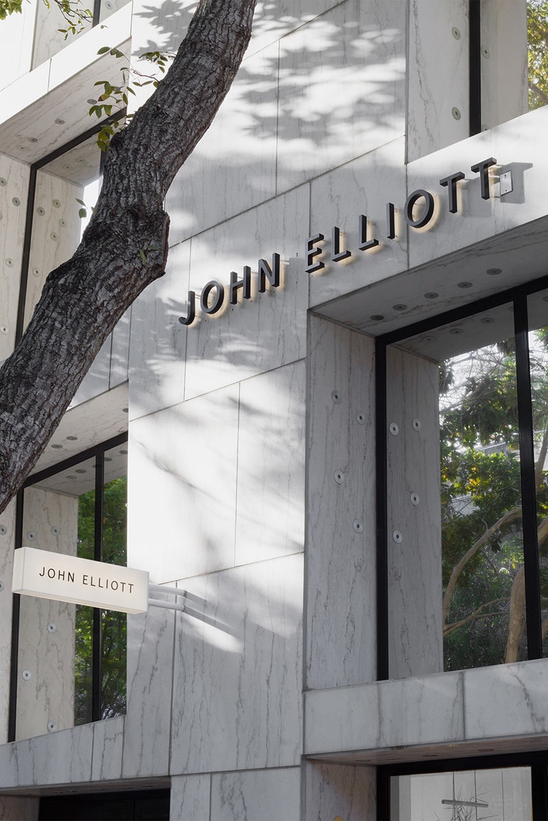 john elliott miami design district flasgship store info 