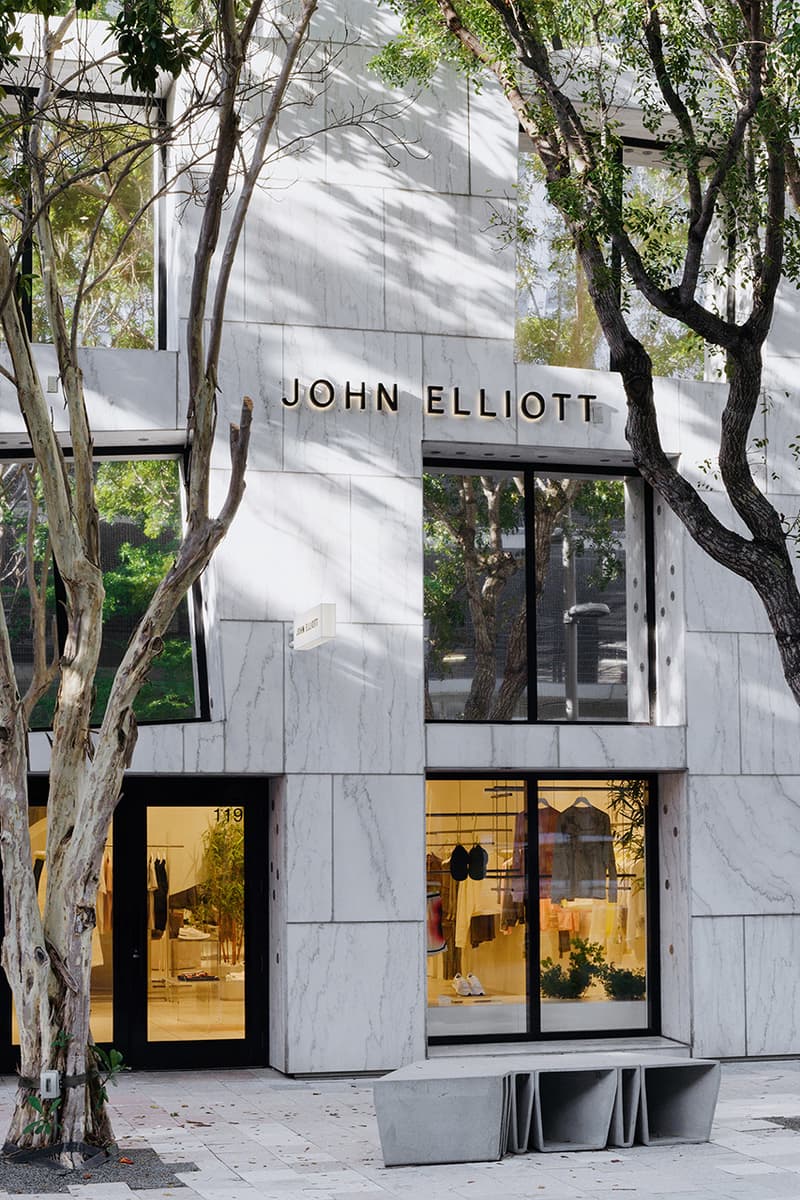 john elliott miami design district flasgship store info 