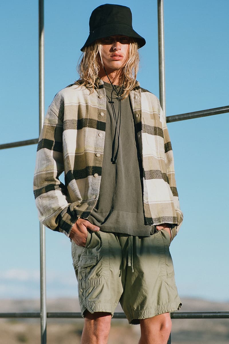 john elliott where the concrete meets the earth ss21 collection release info store list buying guide photos price tiger camo trench hand painted denim fleece edition one runner 