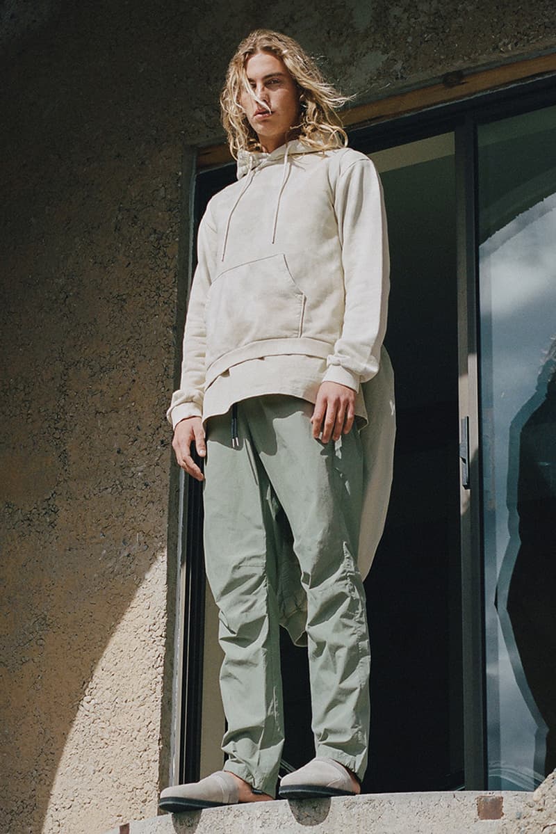 john elliott where the concrete meets the earth ss21 collection release info store list buying guide photos price tiger camo trench hand painted denim fleece edition one runner 