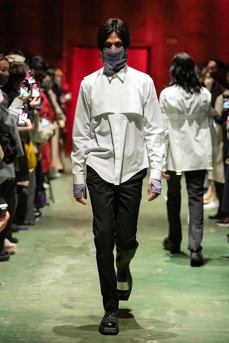 John Lawrence Sullivan Fall/Winter 2021 Collection runway show lookbook takahiro miyashita soloist collaboration fw21 japan rakuten tokyo fashion week menswear
