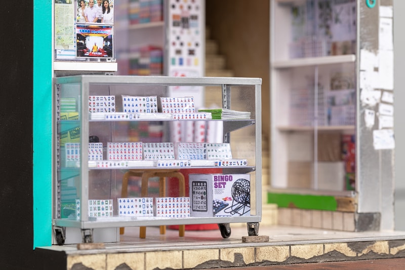 Joshua Smith Biu Kee Mahjong Hong Kong miniature model Kowloon stores retail shops Australian SCULPTURES  mahjong 