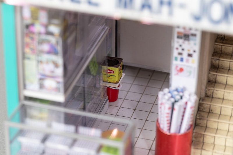 Joshua Smith Biu Kee Mahjong Hong Kong miniature model Kowloon stores retail shops Australian SCULPTURES  mahjong 